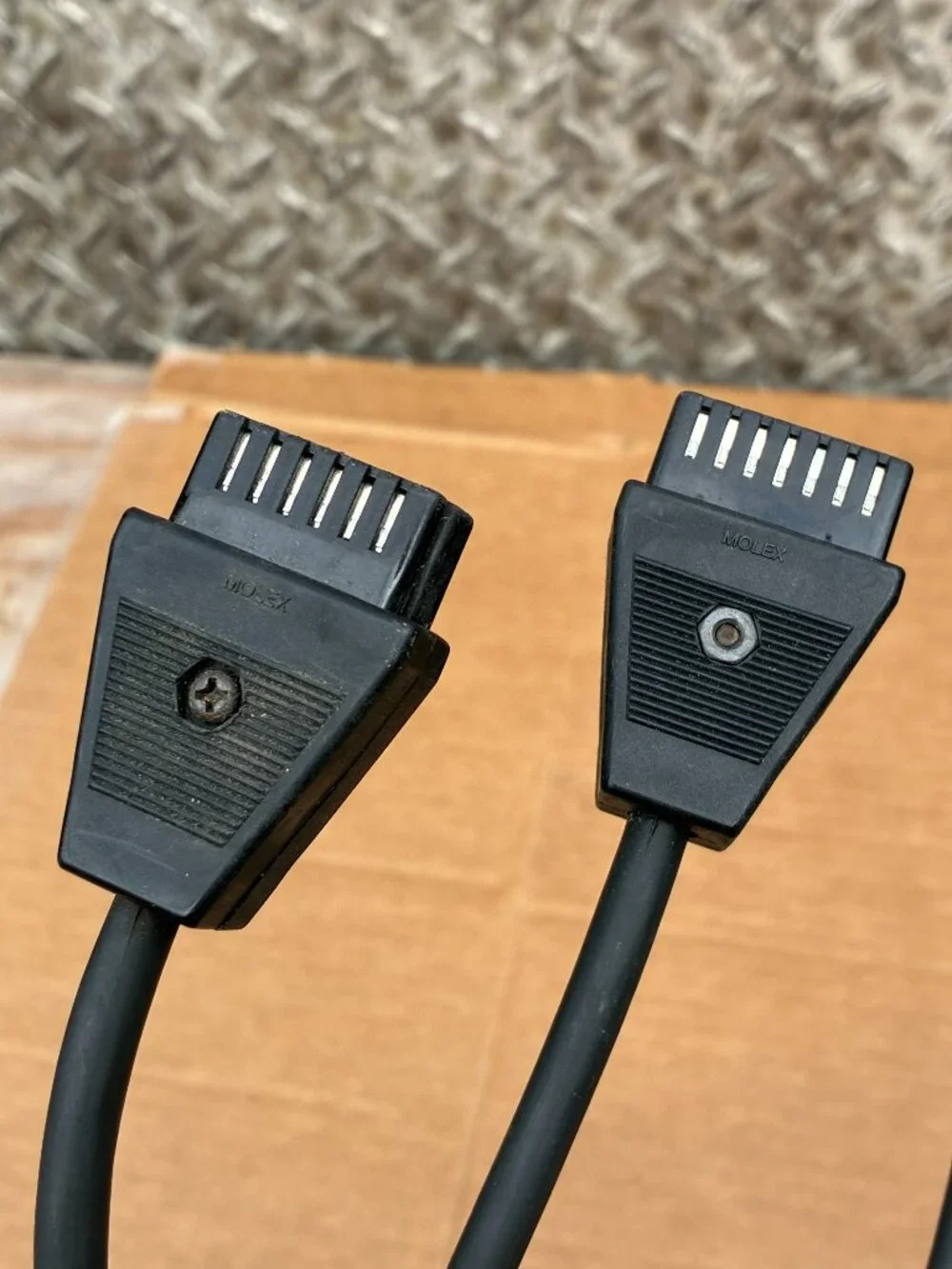 Vintage Atari SIO Cable - 13 Pin Female to Female Molex